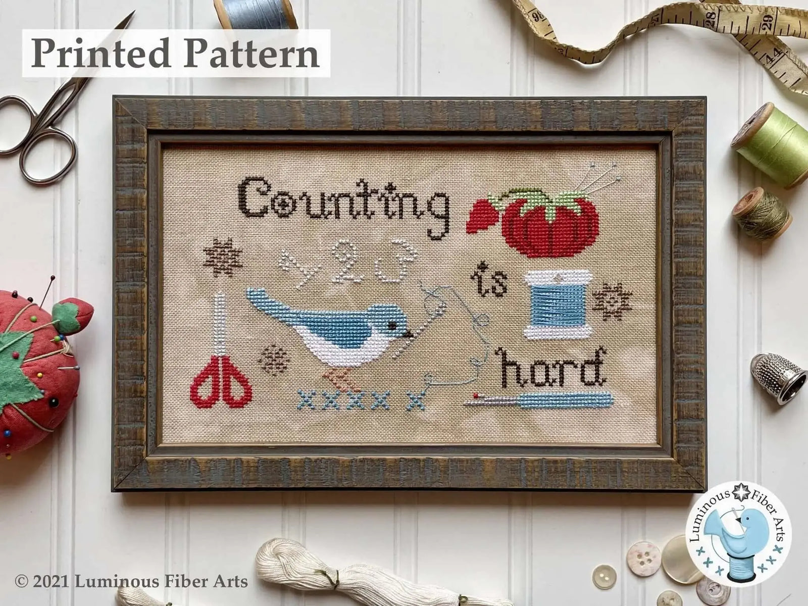 Counting is Hard by Luminous Fiber Arts Luminous Fiber Arts