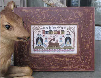 Courage Deer Heart by Kathy Barrick Kathy Barrick