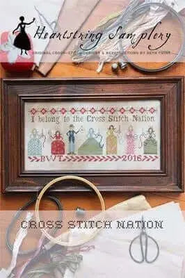 Cross Stitch Nation by Heartstring Samplery Heartstring Samplery