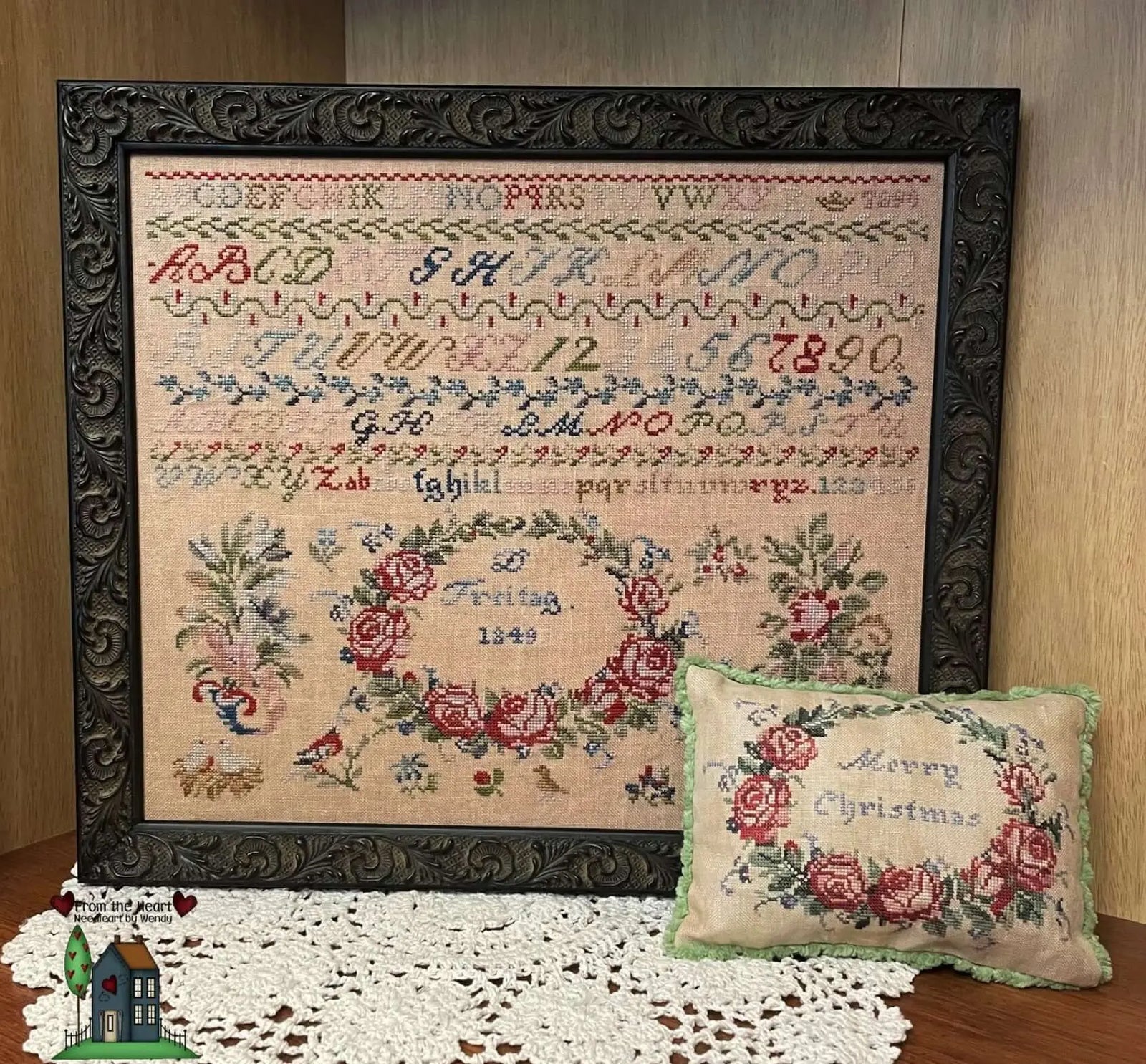 D Freitag 1849 by From the Heart NeedleArt From the Heart NeedleArt