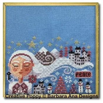 Dreaming Miss Claus by Barbara Ana Designs Barbara Ana Designs