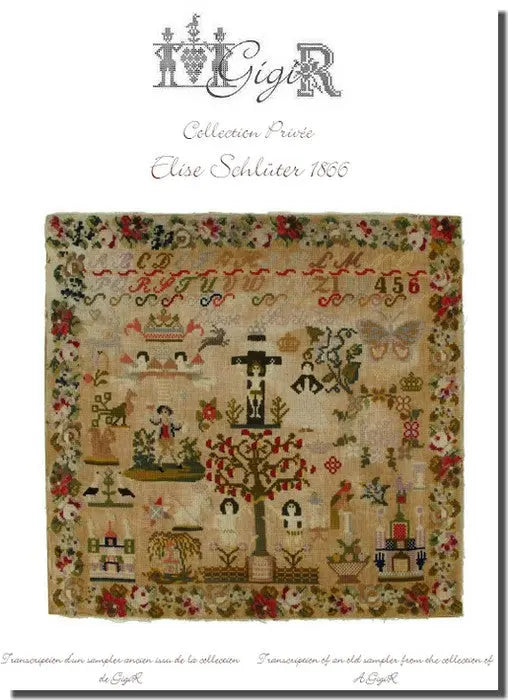 Elise Schluter 1866 by Gigi R Gigi R