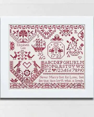 Elizabeth Gee by Modern Folk Embroidery Modern Folk Embroidery