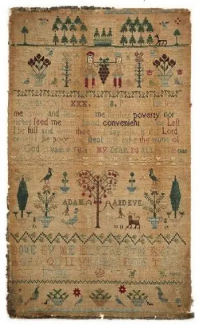 Elizabeth Read Smpler 1738 by Gigi R Gigi R