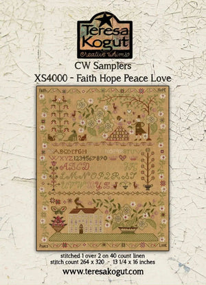 Faith Hope Peace Love by Teresa Kogut Teresa Kogut
