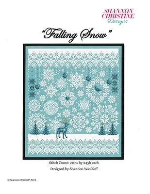 Falling Snow by Shannon Christine Designs Shannon Christine Designs