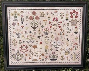 Floral Motif Sampler by The Scarlett House The Scarlett House