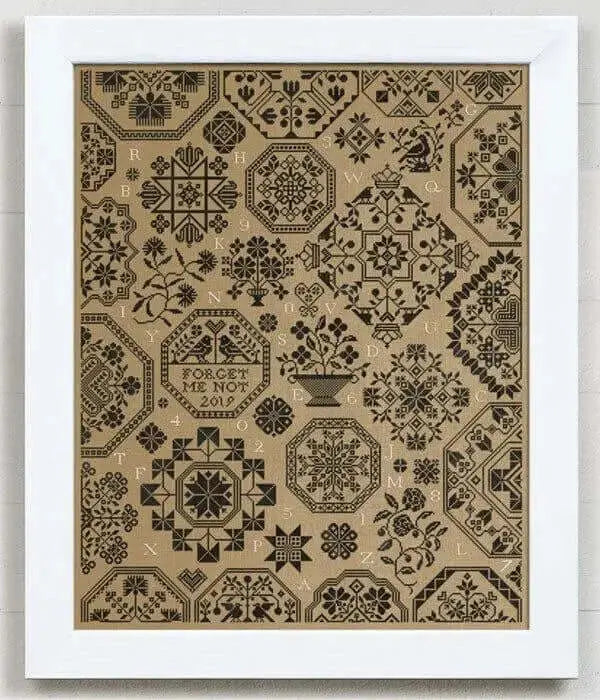 Forget Me Not by Modern Folk Embroidery Modern Folk Embroidery