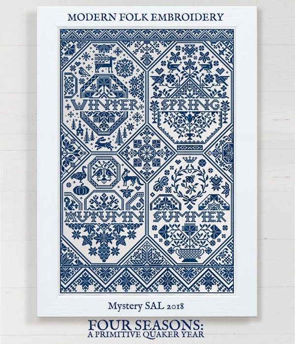 Four Seasons by Modern Folk Embroidery Modern Folk Embroidery