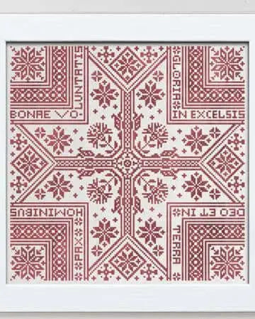 Gloria A Christmas Star by Modern Folk Embroidery Modern Folk Embroidery