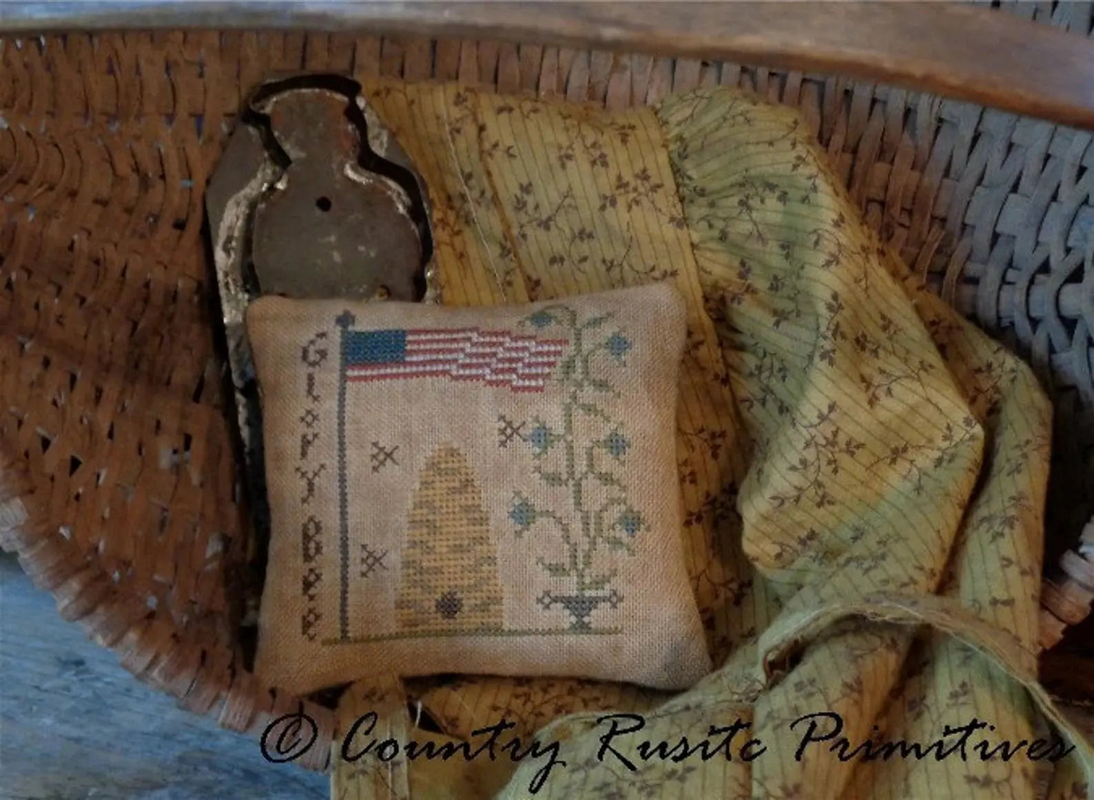 Glory Bee Pillow Tuck by Country Rustic Primitives Country Rustic Primitives