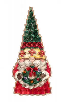 Gnome with Wreath (20-2212) by Mill Hill Mill Hill