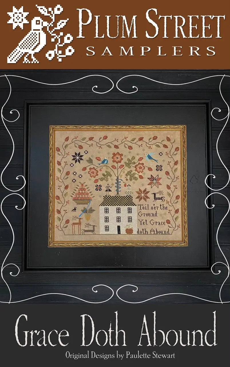 Grace Doth Abound by Plum Street Samplers Plum Street Samplers
