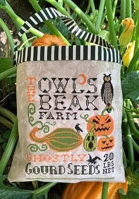 Halloween Seed Sack by Carriage House Samplings Carriage House Samplings