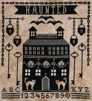 Haunted Manor House by Artful Offerings Artful Offerings