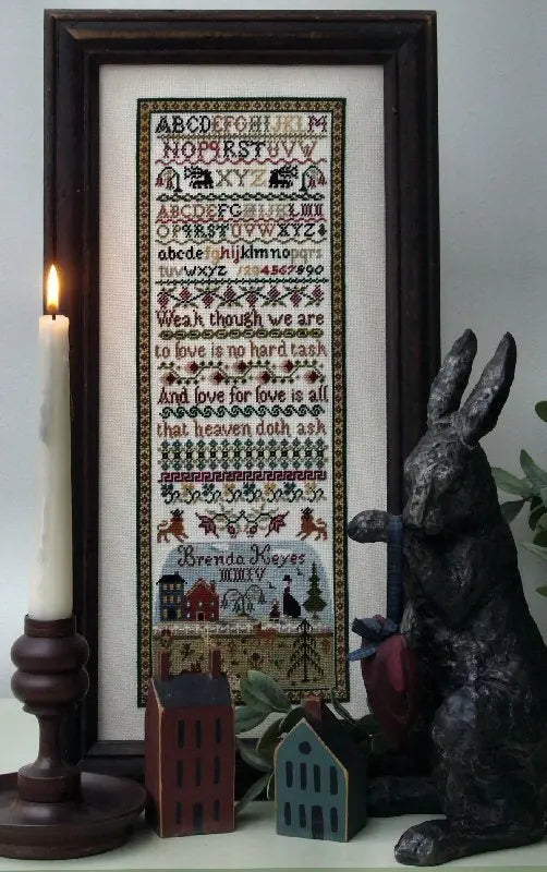 Heaven Doth Ask Sampler by The Sampler Company The Sampler Company