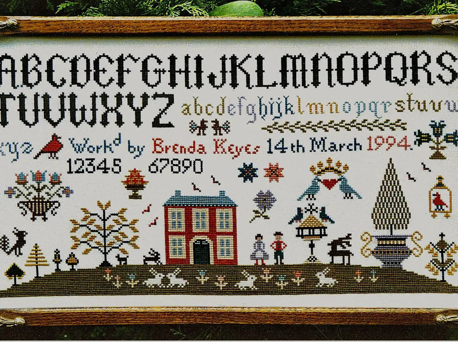 House on the Hill Sampler by The Sampler Company The Sampler Company