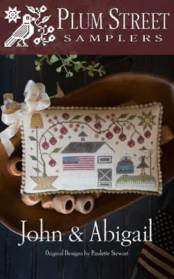John & Abigail by Plum Street Samplers Plum Street Samplers