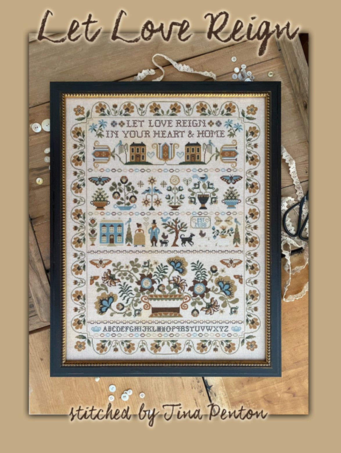 Let Love Reign by Teresa Kogut - Colorado Cross Stitcher