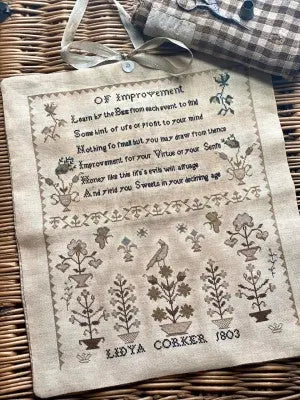 Lidya Corker Sampler Sewing Roll Stacy Nash Primitives