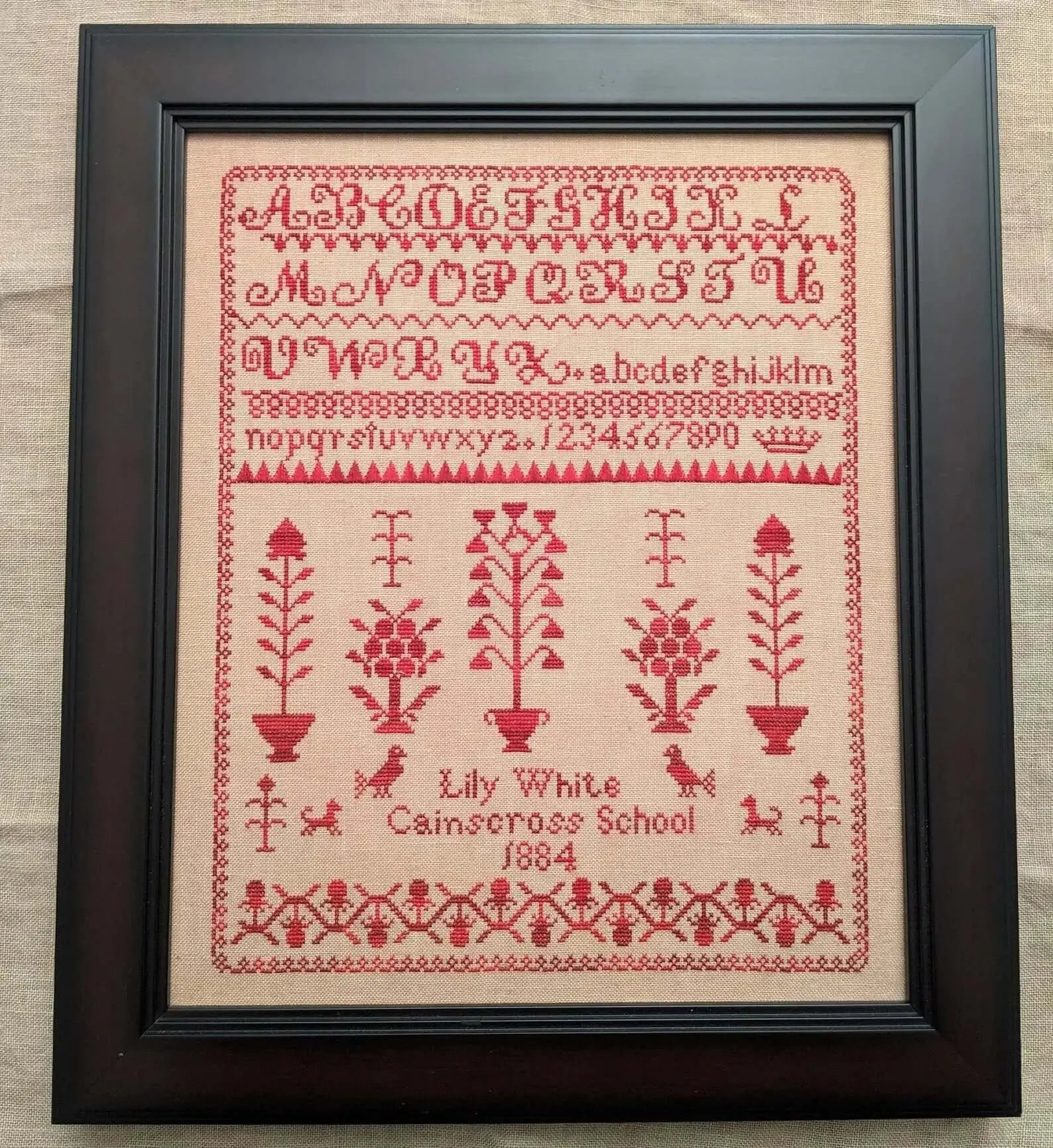 Lily White 1884 by Lila's Studio Lila's Studio