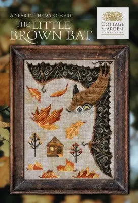 Little Brown Bat (#10) by Cottage Garden Samplings Cottage Garden Samplings