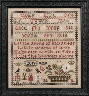 Little Deeds Sampler by The Scarlett House The Scarlett House