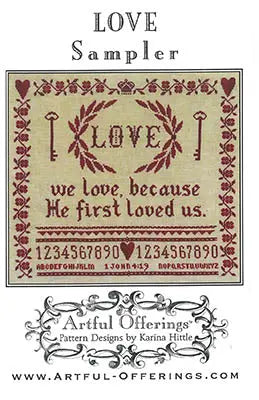 Love Sampler by Artful Offerings Artful Offerings