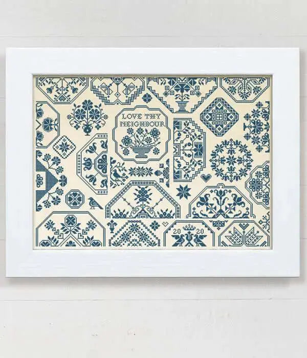 Love Thy Neighbor by Modern Folk Embroidery Modern Folk Embroidery