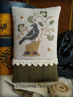 Lucky Crow by Threadwork Primitives Threadwork Primitives