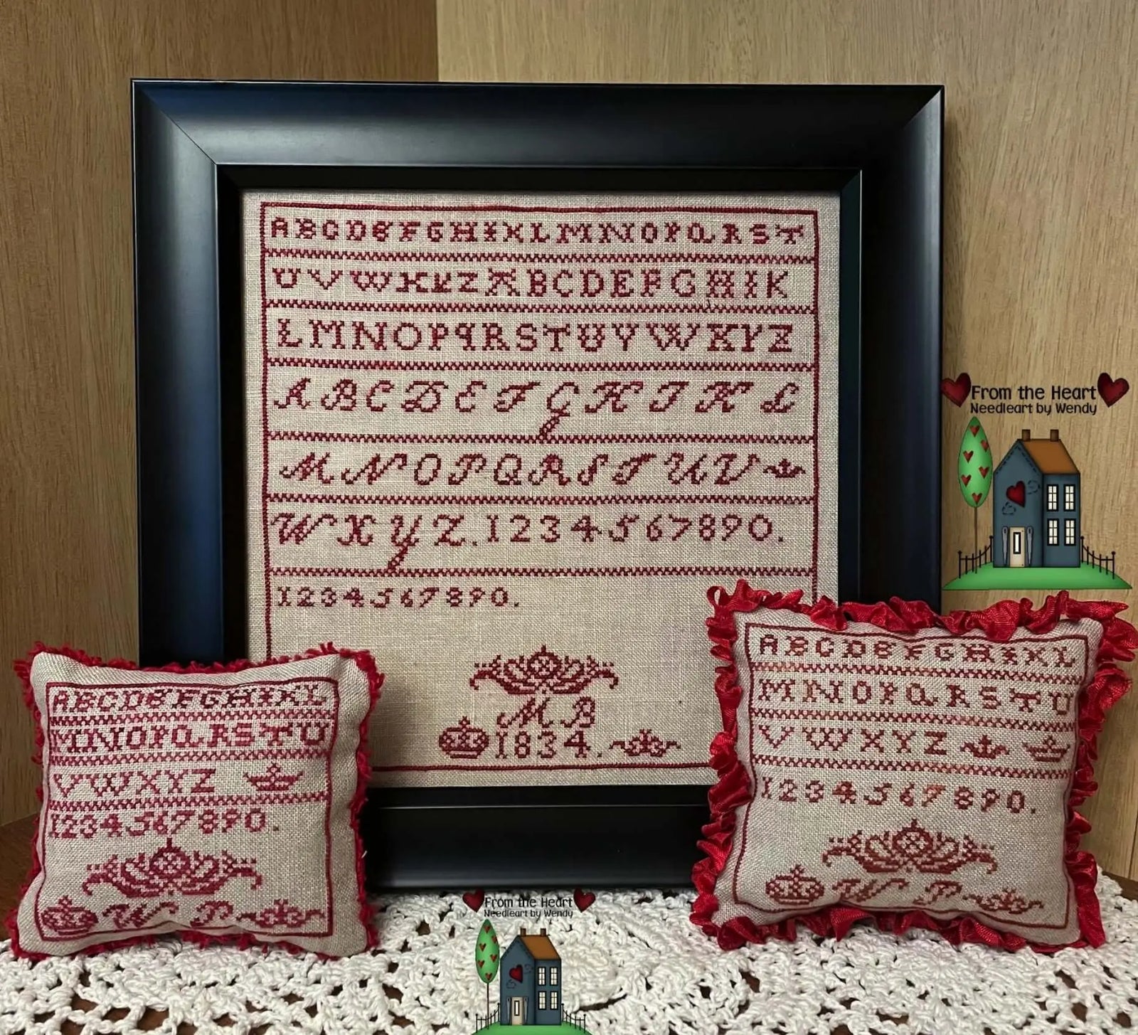 MB 1834 by From the Heart NeedleArt From the Heart NeedleArt
