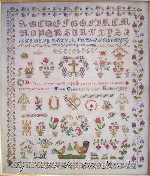 Marie Danne 1882 by Reflets de Soie Reflets de Soie