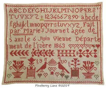 Marie Journet 1863 by Pineberry Lane Pineberry Lane