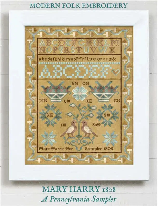 Mary Harry 1808 by Modern Folk Embroidery Modern Folk Embroidery