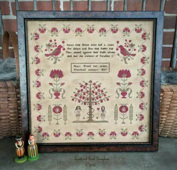 Mary Wood 1837 by Scattered Seed Samplers Scattered Seed Samplers