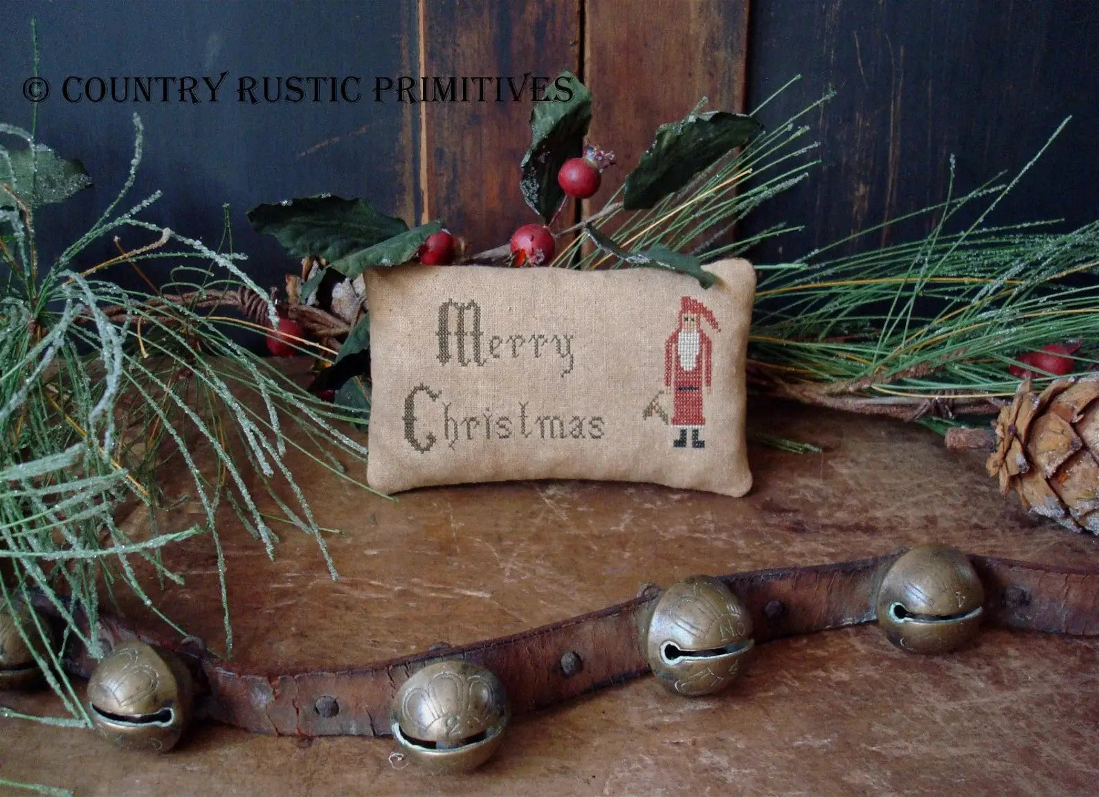 Merry Christmas Cupboard Keep by Country Rustic Primitives Country Rustic Primitives