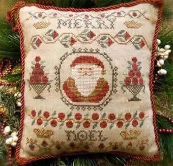 Merry Noel Sampler Santa by Homespun Elegance Homespun Elegance
