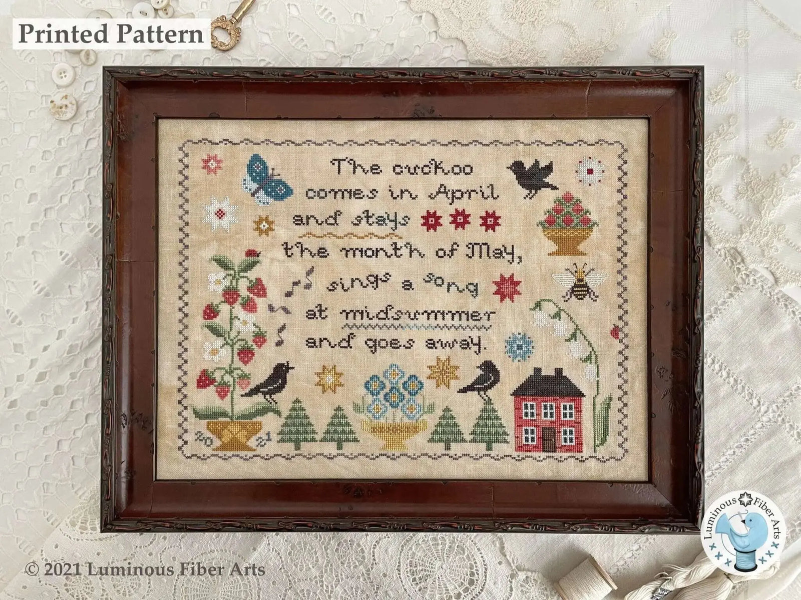 Midsummer Song by Luminous Fiber Arts Luminous Fiber Arts