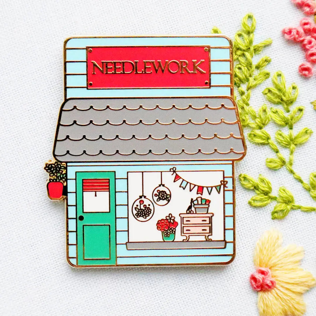Needlework Shop Needle Minder by Flamingo Toes Flamingo Toes