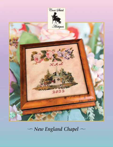 New England Chapel by Cross Stitch Antiques (pre-order) Cross Stitch Antiques