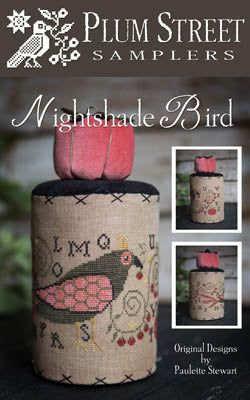 Nightshade Bird by Plum Street Sampler Plum Street Samplers