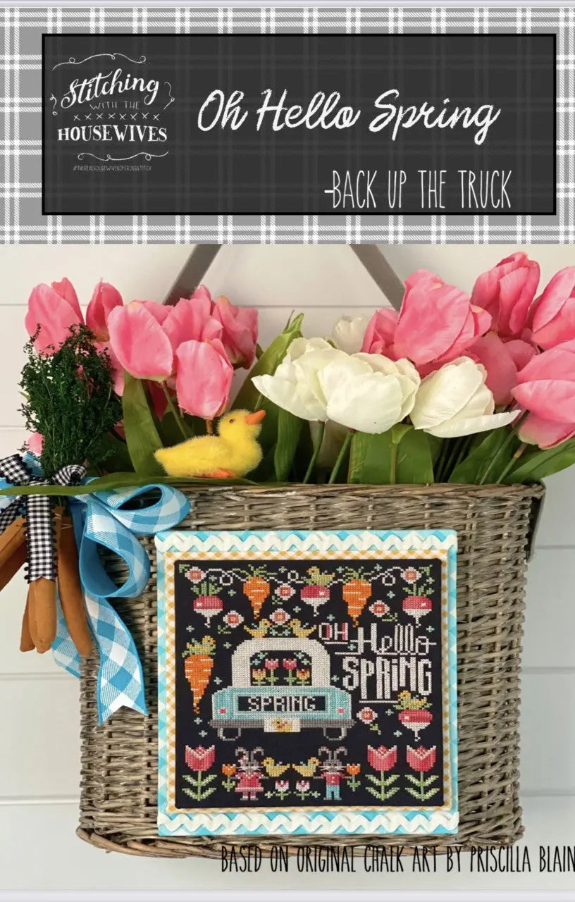Oh Hello Spring by Stitching with the Housewives Stitching with the Housewives