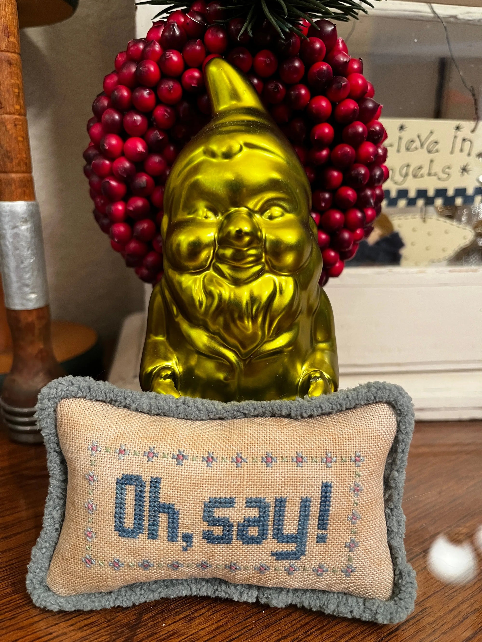 Oh, Say! (for Laura's Grandma) by Colorado Cross Stitcher Colorado Cross Stitcher