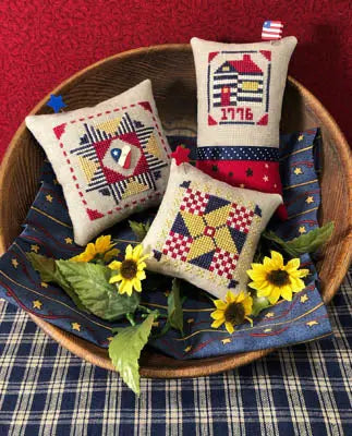 Patriotic Pin Keeps by ScissorTail Designs ScissorTail Designs