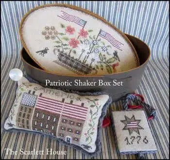 Patriotic Shaker Box Set by The Scarlett House The Scarlett House