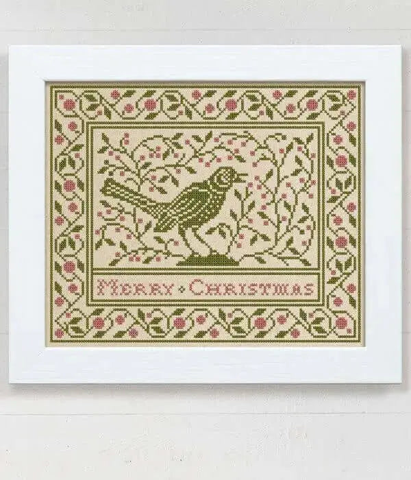 Red Berries by Modern Folk Embroidery Modern Folk Embroidery