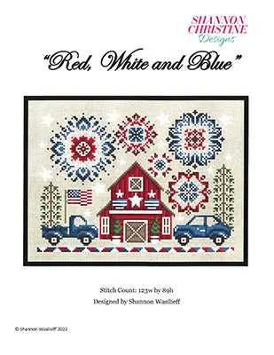 Red, White and Blue by Shannon Christine Designs Shannon Christine Designs