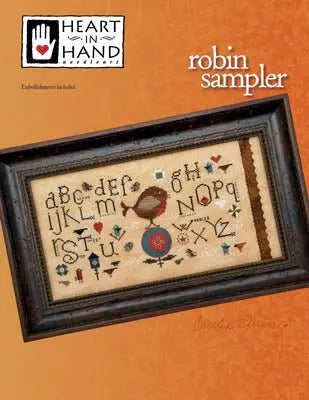 Robin Sampler by Heart in Hand Heart in Hand