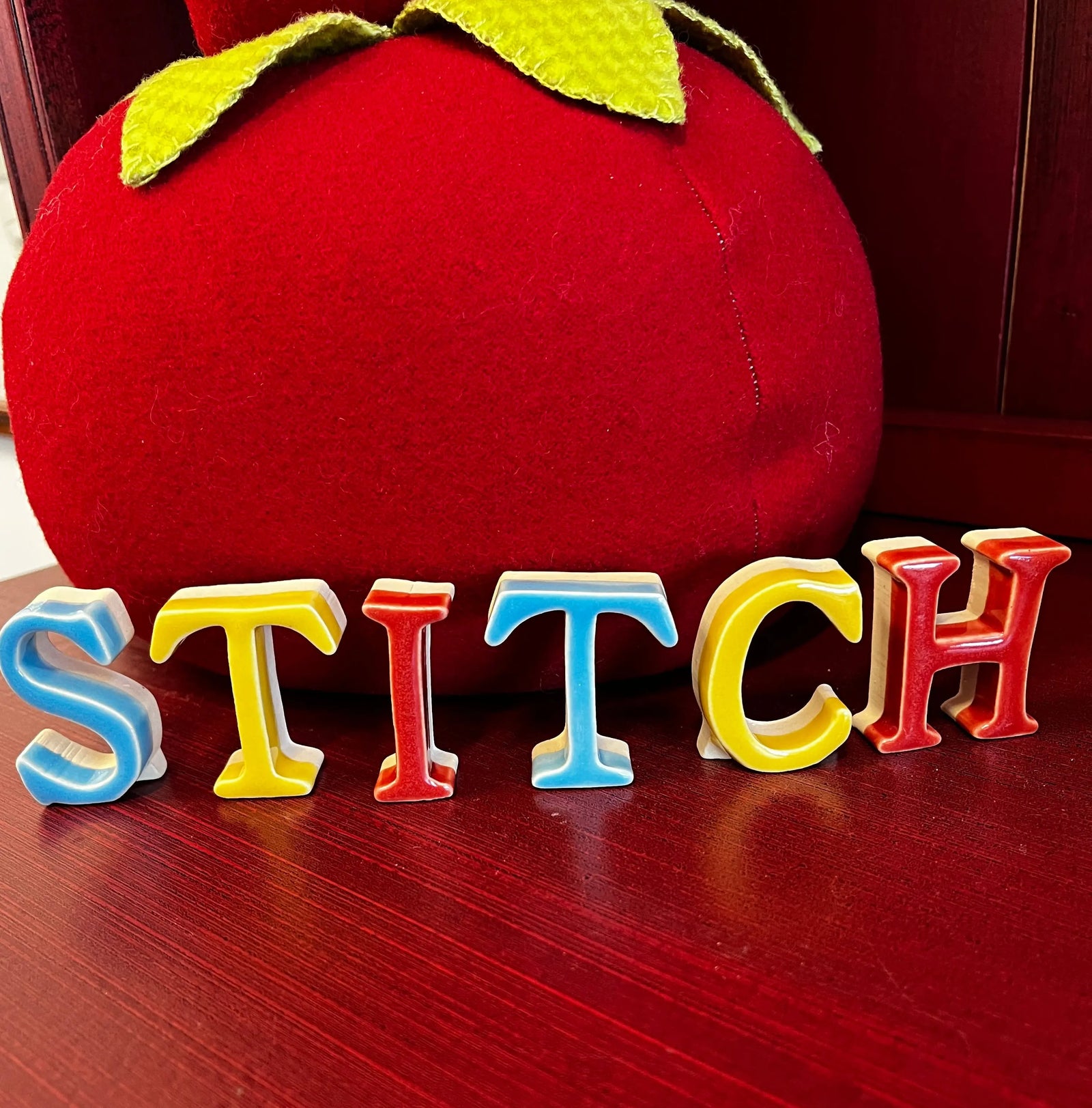 STITCH Ceramic Letters Colorado Cross Stitcher