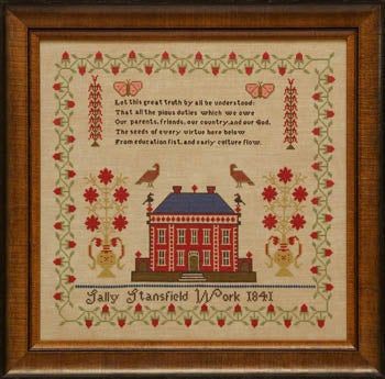 Sally Stansfield 1841 by Hands Across the Sea Samplers.